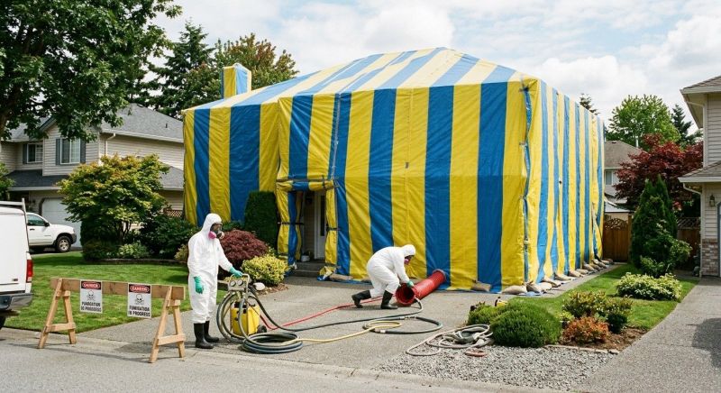 Tent Fumigation in Gwinnett County, GA