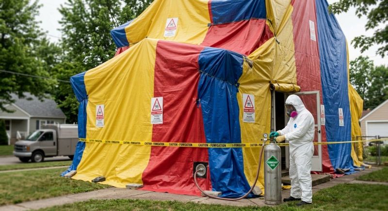 Spider Fumigation Service in Madison, WI